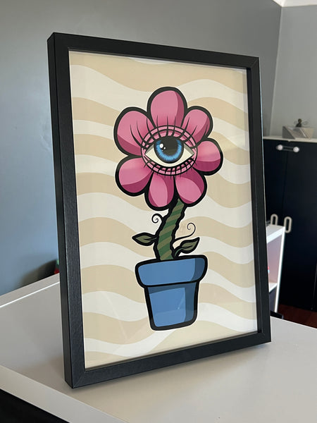 'Flowering Eye' Art Print