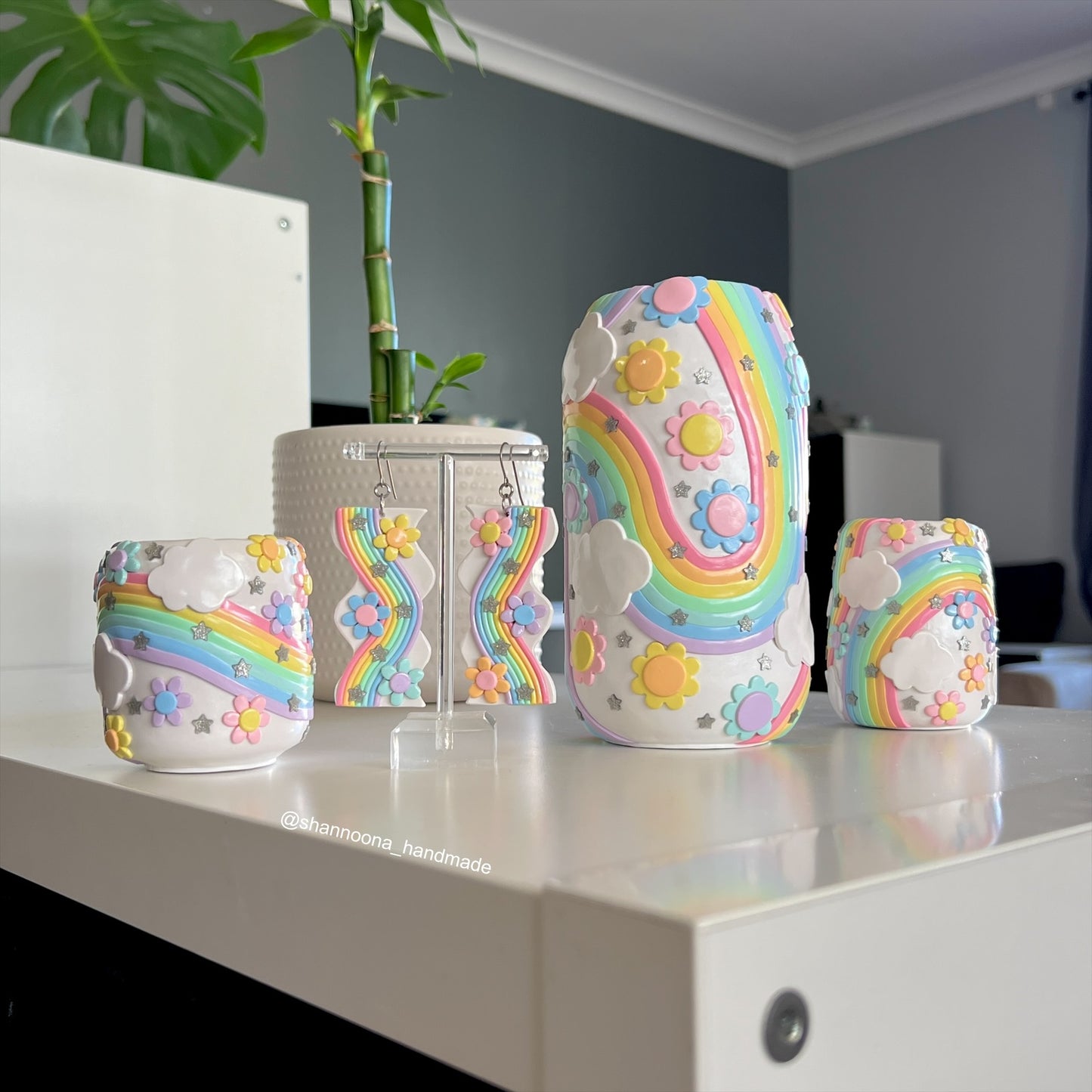 Pastel Dreams Trinket Jar - Tall