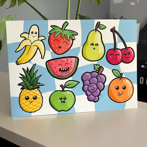 'Cutie Fruity' Art Print