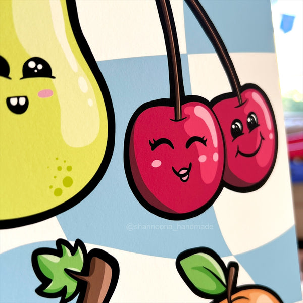 'Cutie Fruity' Art Print