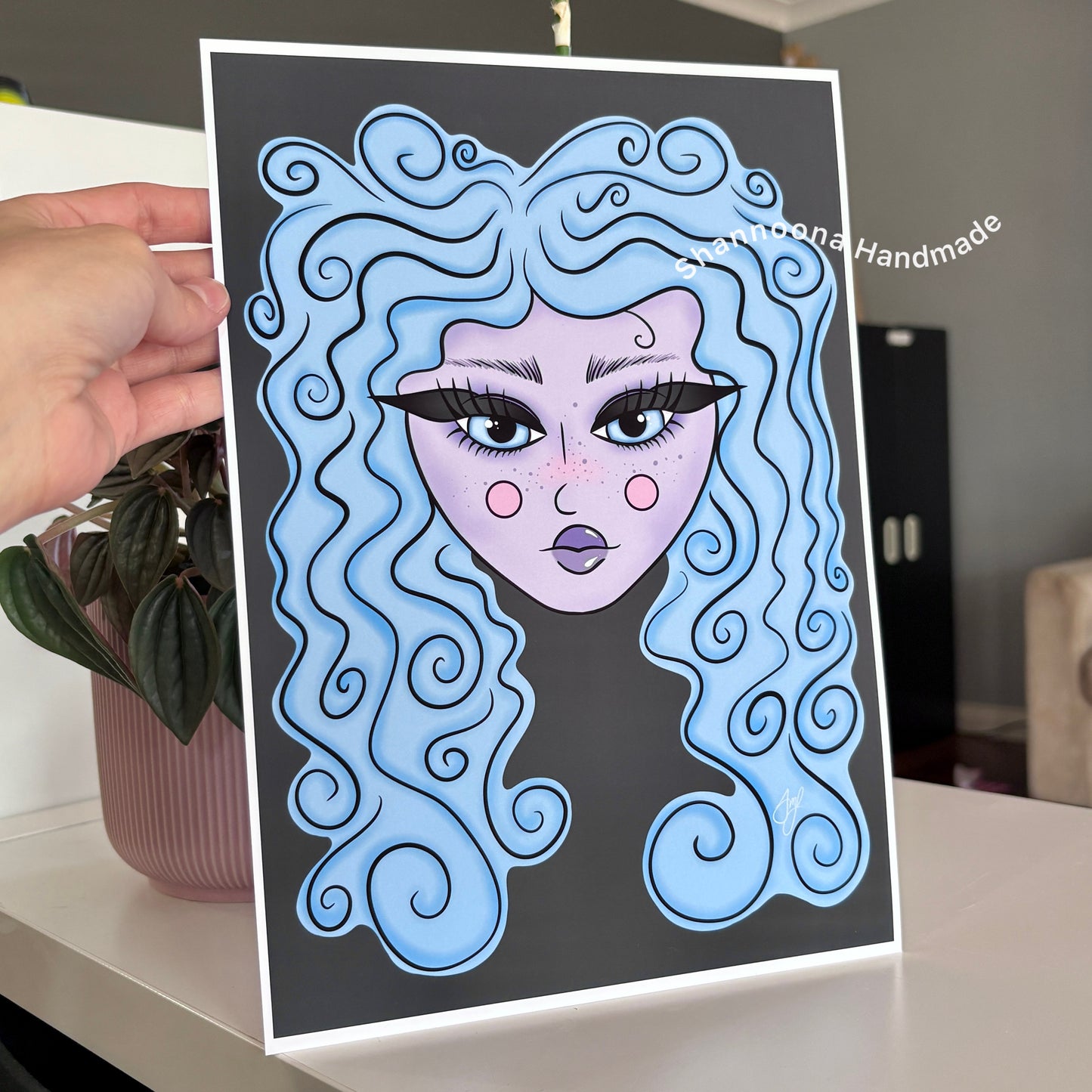 Blue - Art Print - Various Sizes