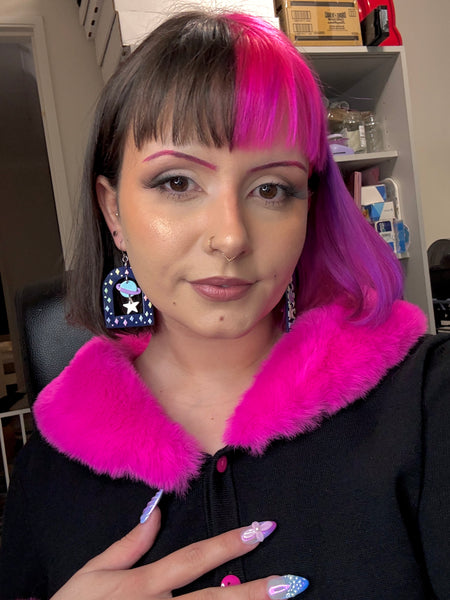 Galaxy Arch Earrings - Dangles