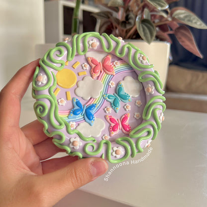 Butterflies Trinket Tray