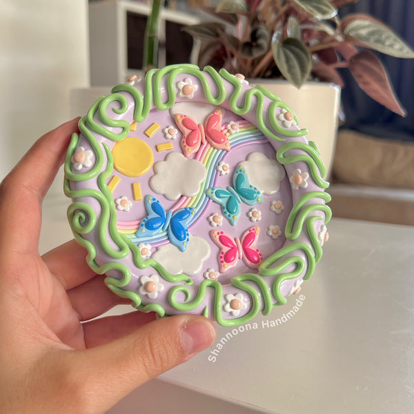 Butterflies Trinket Tray