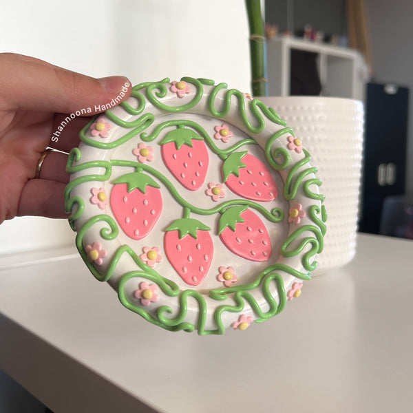 Strawberry Trinket Tray