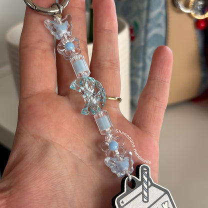 Milk Beaded Keychain - Lactose Free