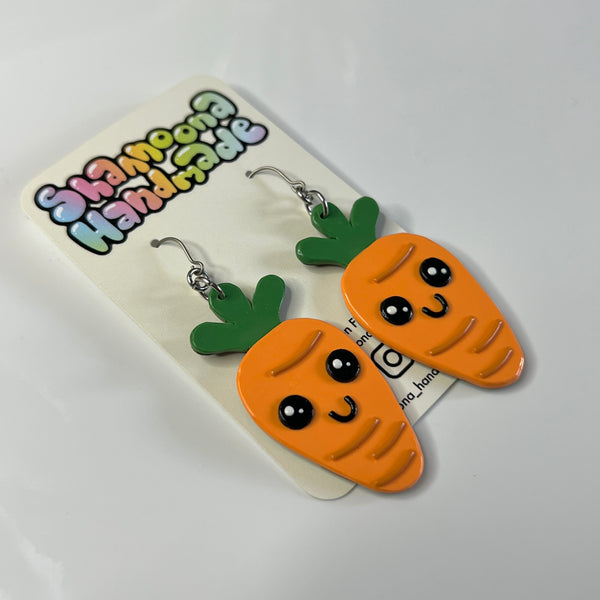 Carrot Earrings
