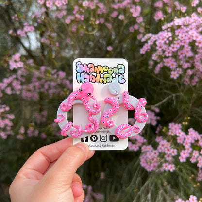 Octopus Earrings