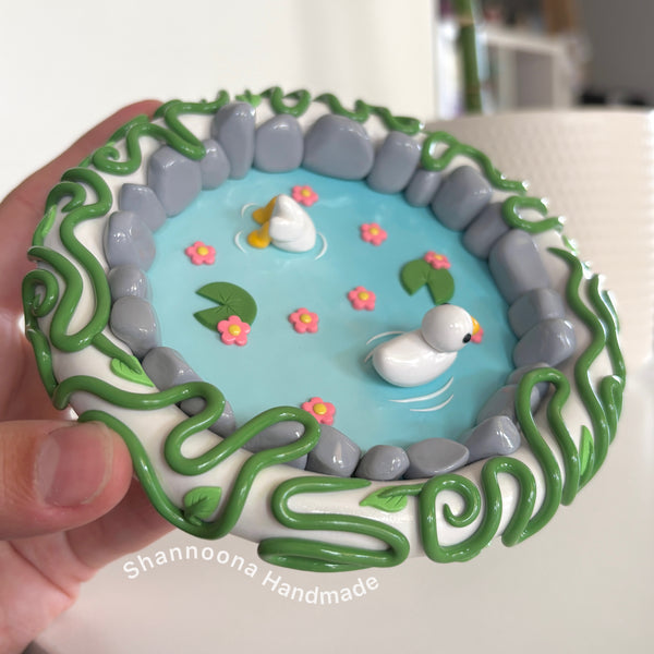 Duck Pond Trinket Dish