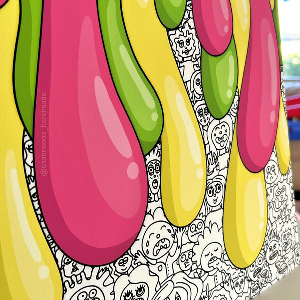 'Goo' Art Print