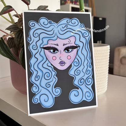 Blue - Art Print - Various Sizes