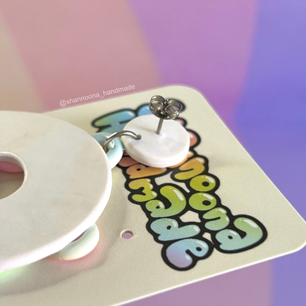 Pastel Doodles Earrings