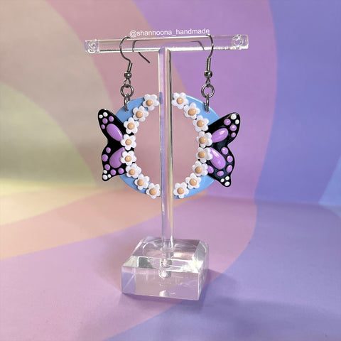 Eden Earrings - Purple