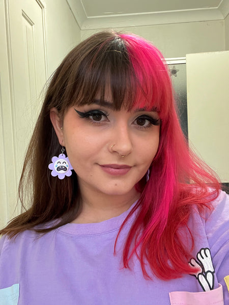 Crying Flower Earrings