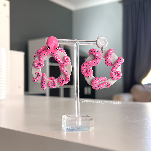 Octopus Earrings