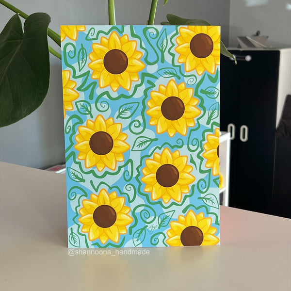 'Sunflowers' Art Print