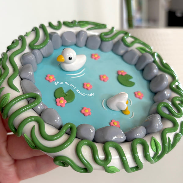 Duck Pond Trinket Dish