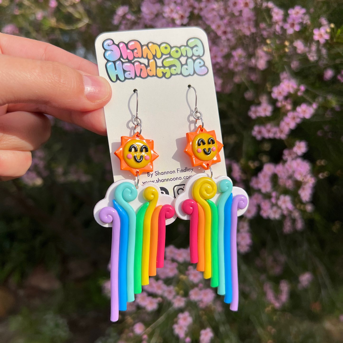 Rainbow Sun Earrings