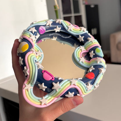 Outer Space Hanging Mirror