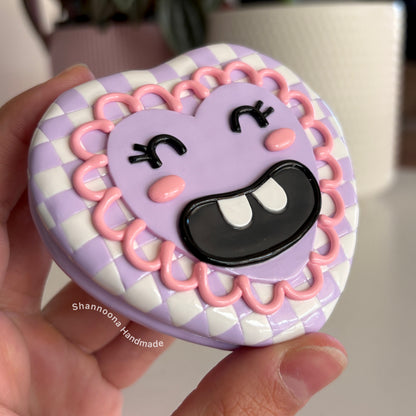 Toothy Smile Compact Mirror
