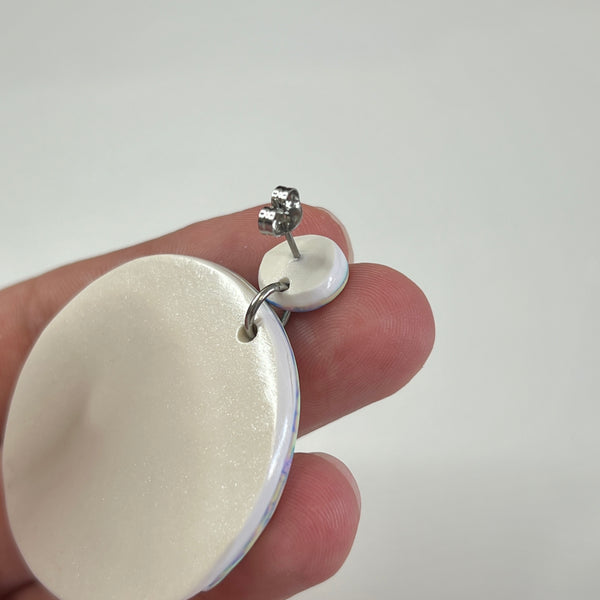 Drippy Circle Earrings
