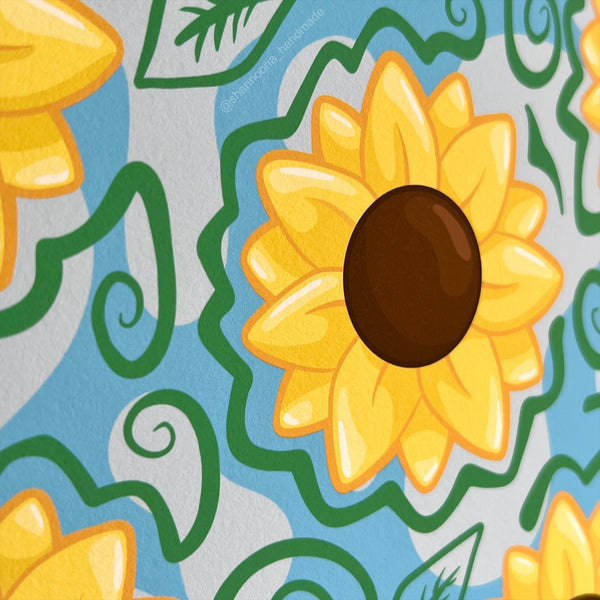 'Sunflowers' Art Print