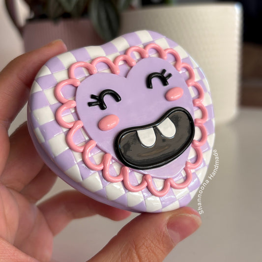 Toothy Smile Compact Mirror