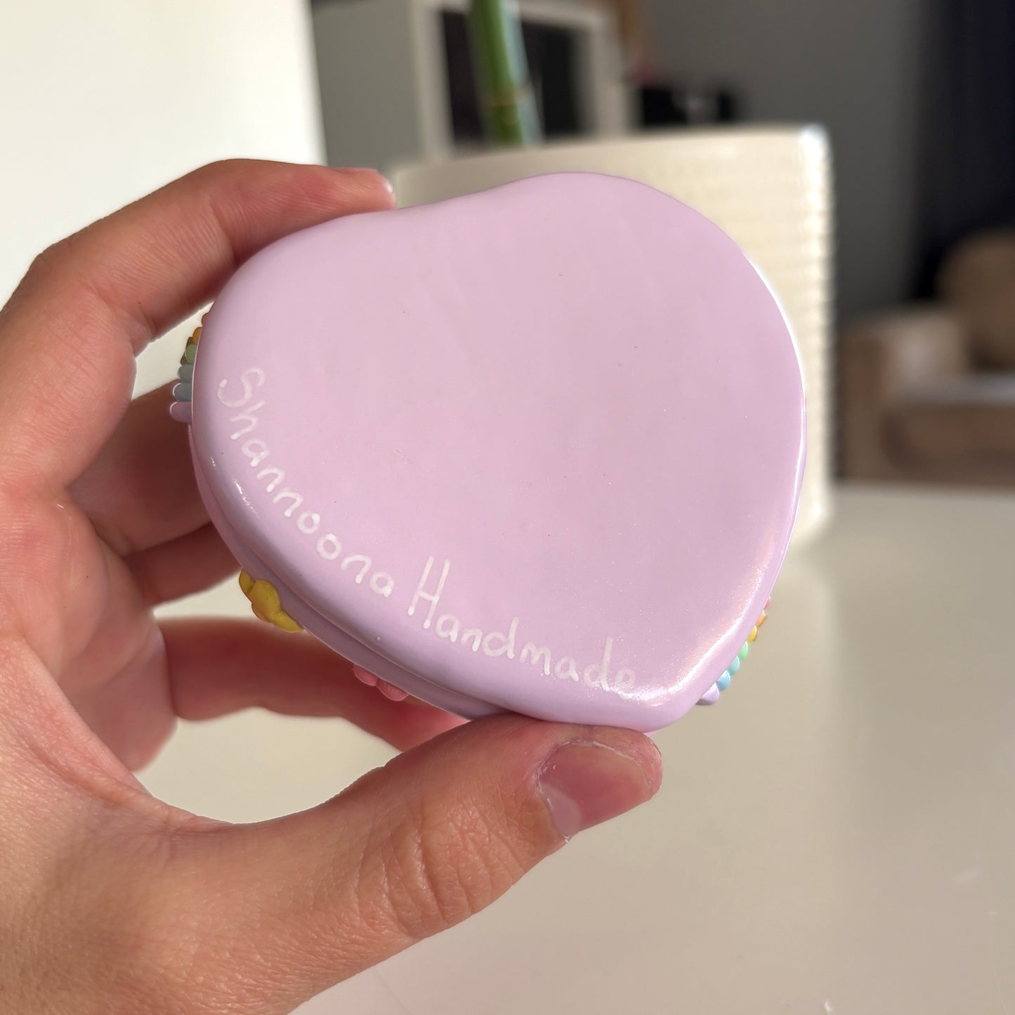 Pastel Dreams Compact Mirror - Purple