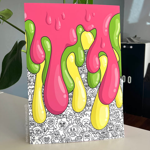 'Goo' Art Print