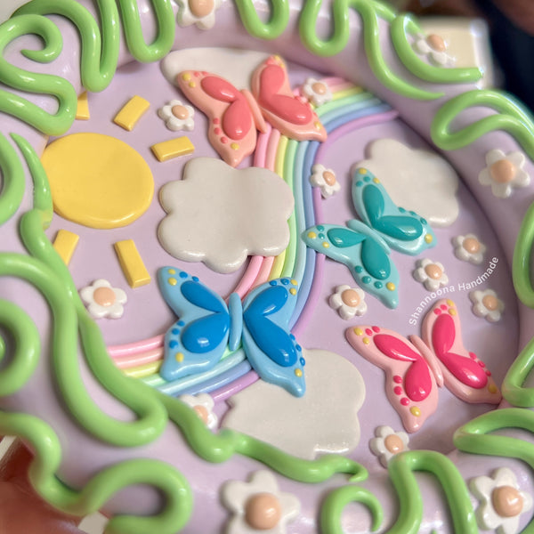 Butterflies Trinket Tray