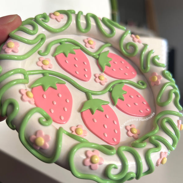 Strawberry Trinket Tray