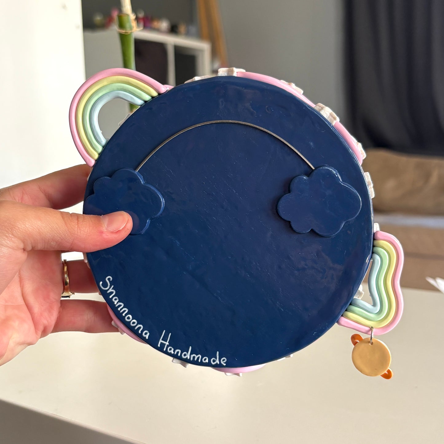 Outer Space Hanging Mirror