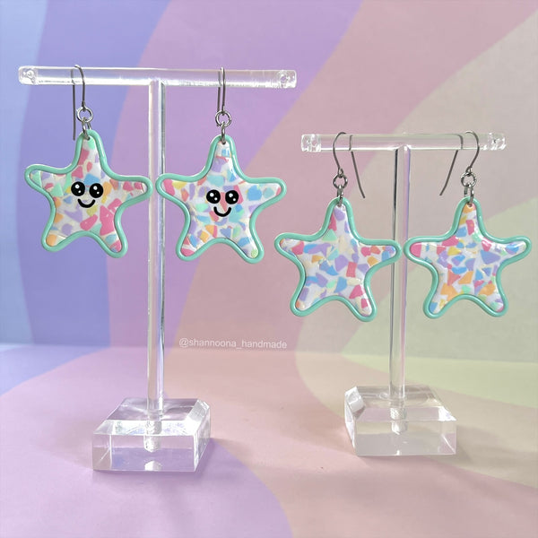 Starfish Earrings - Smiling