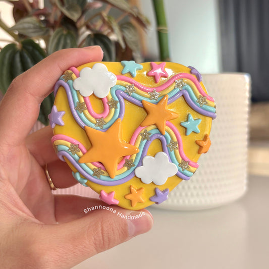 Star Confetti Compact Mirror