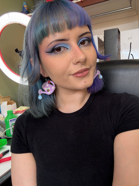 Watering Can Earrings