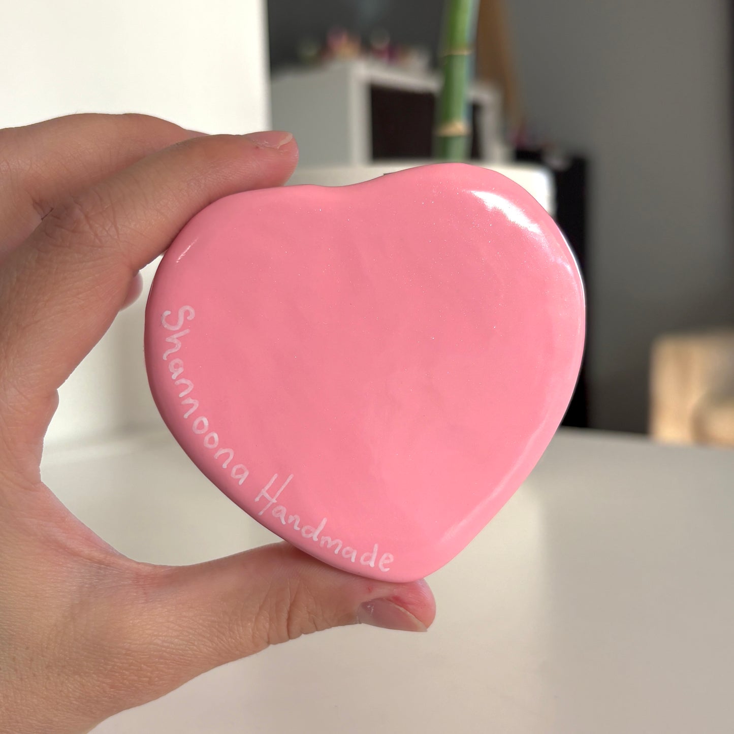 Strawberry Compact Mirror - Pink
