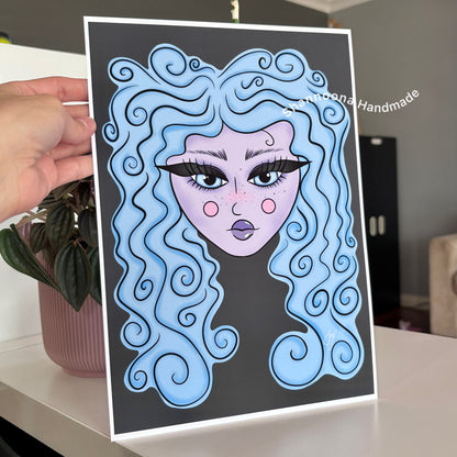 Blue - Art Print - Various Sizes