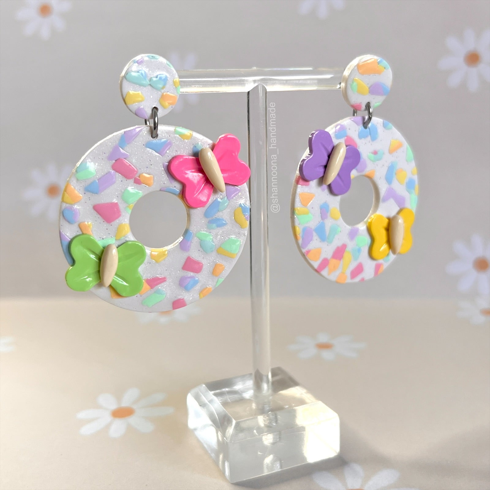 Butterfly Confetti Earrings