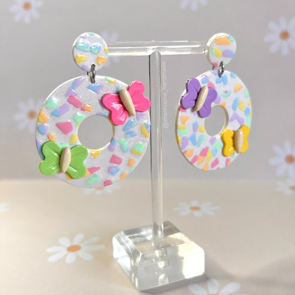 Butterfly Confetti Earrings