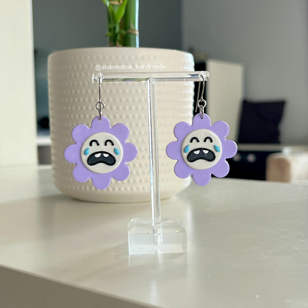 Crying Flower Earrings