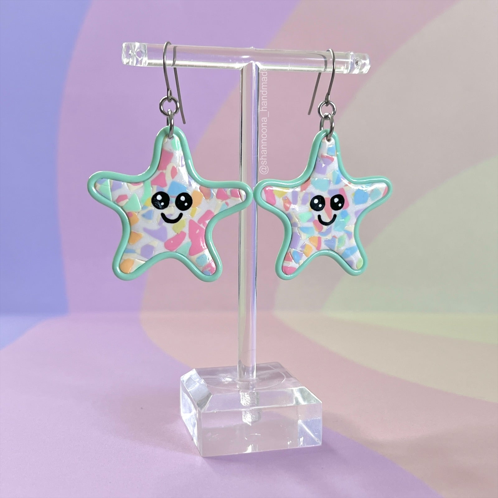 Starfish Earrings - Smiling
