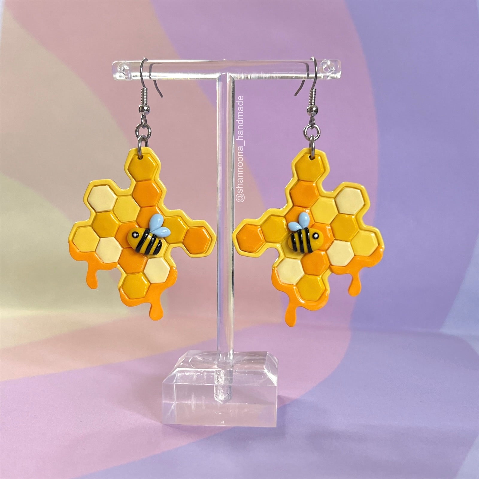 Honeycomb Earrings
