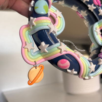 Outer Space Hanging Mirror
