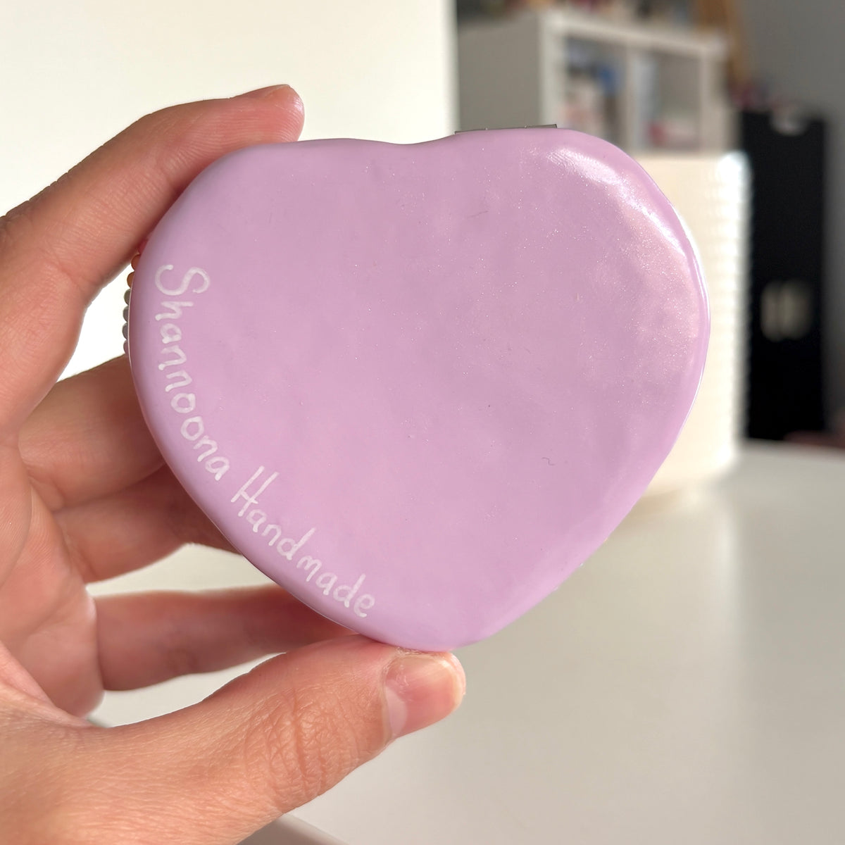 Pastel Dreams Compact Mirror - Purple