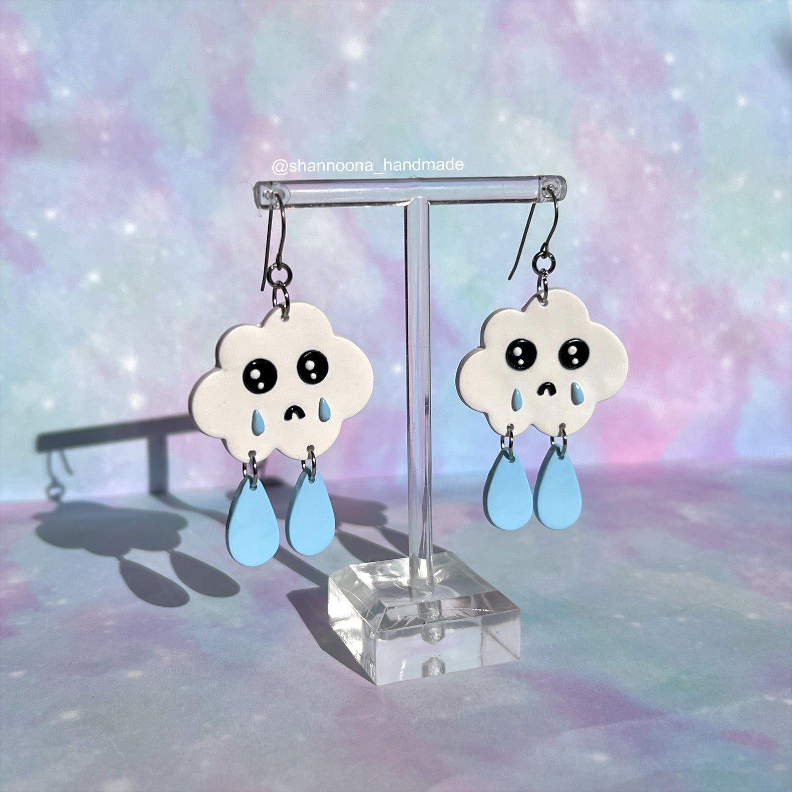 Crying Cloud Earrings