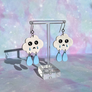 Crying Cloud Earrings