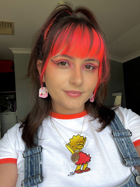 Strawberry Milk Earrings
