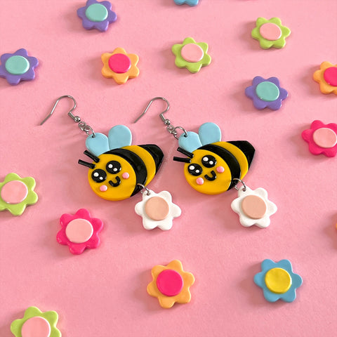 Bee Earrings