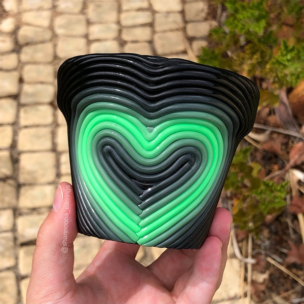 Green Heart Planter