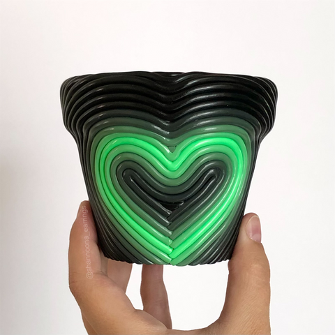 Green Heart Planter